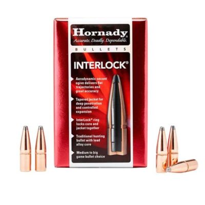 HORNADY 6.5mm 129gr Interlock