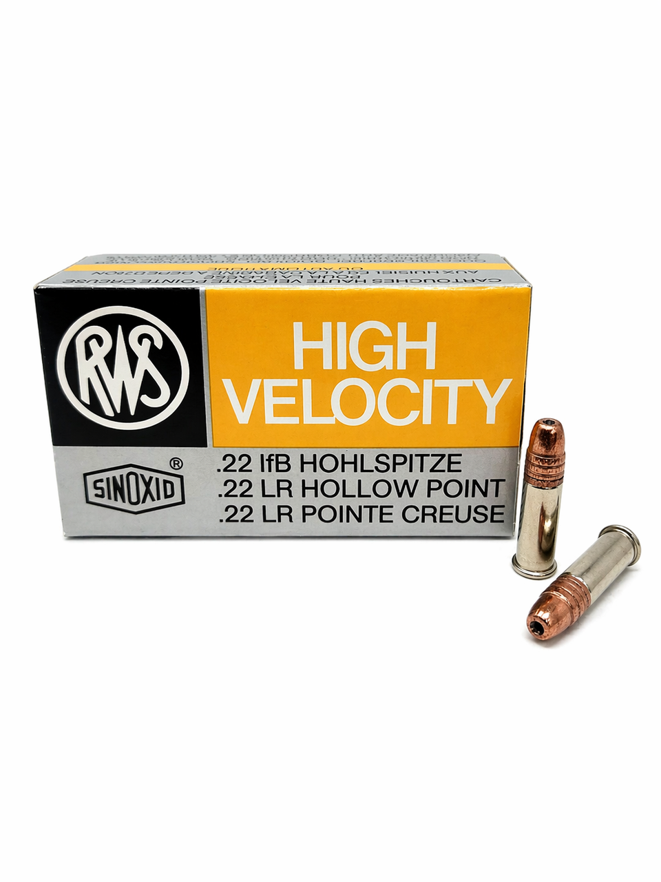 RWS .22LR High Velocity 40gr HP