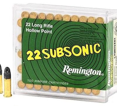 Remington .22LR Subsonic Hollow Point
